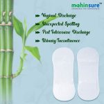 Mahinsure 100% Organic Bamboo Fibre Daily Liners/ Panty Liners for Women (Skin-Friendly - 155MM) - Pack of 20 Liners - Image 3