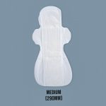 Mahinsure Organic Bamboo Fibre Sanitary Pads (Medium Flow, Size - 290MM) - Pack of 12 Pcs - Image 2