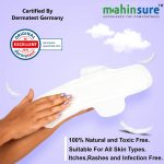 Mahinsure Organic Bamboo Fibre Sanitary Pads (Medium Flow, Size - 290MM) - Pack of 12 Pcs - Image 6
