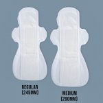 Mahinsure Organic Bamboo Fibre Sanitary Pads (Regular Flow 245MM - 6 Pcs and Medium Flow 290MM - 6 Pcs) - Pack of 12 Pcs - Image 2