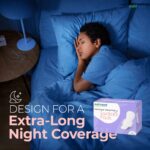 Mahinsure XXXL 420mm Postpartum Sanitary Pads for New Moms – Super Heavy Flow, Maternity & Overnight Protection, Leak-Lock Core, Soft & Rash-Free Comfort (Pack of 10 X 2 = 20 PCS ) - Image 7